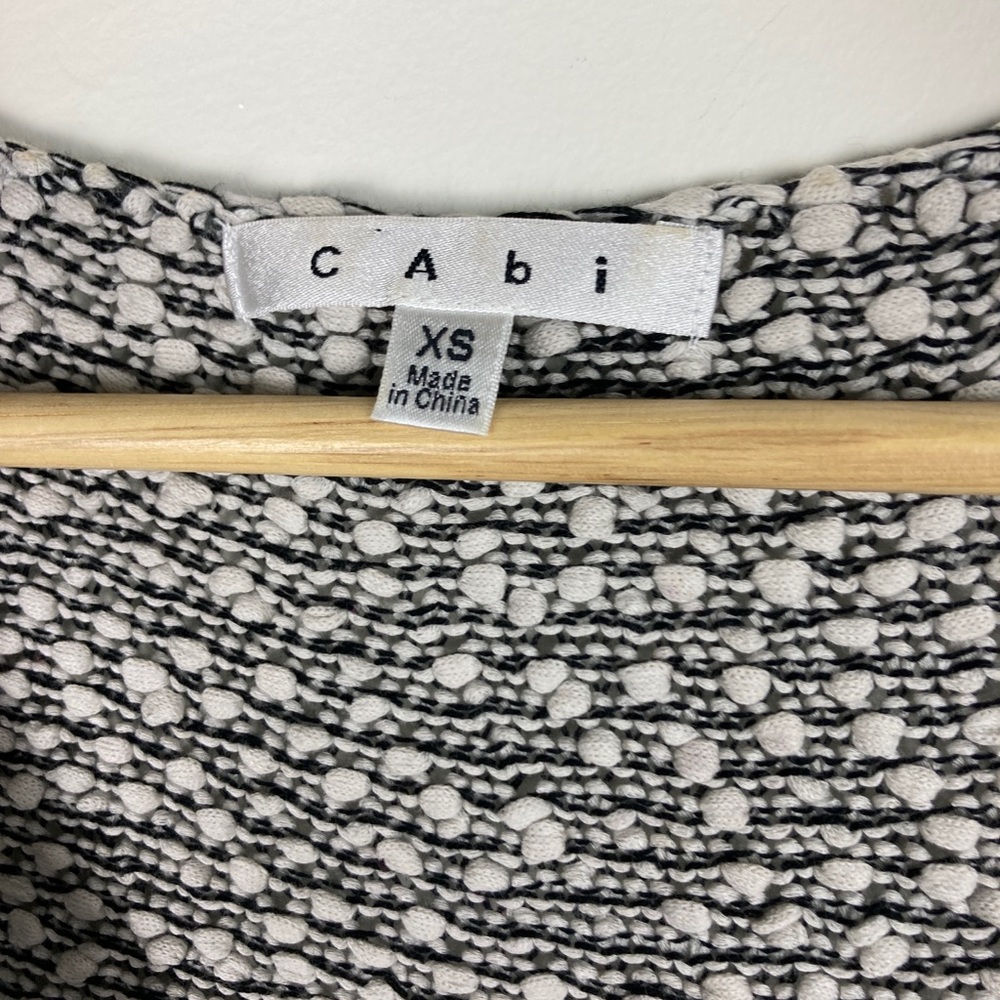 Cabi Tape Yarn Tank Tunic Sweater Size Xs View 4
